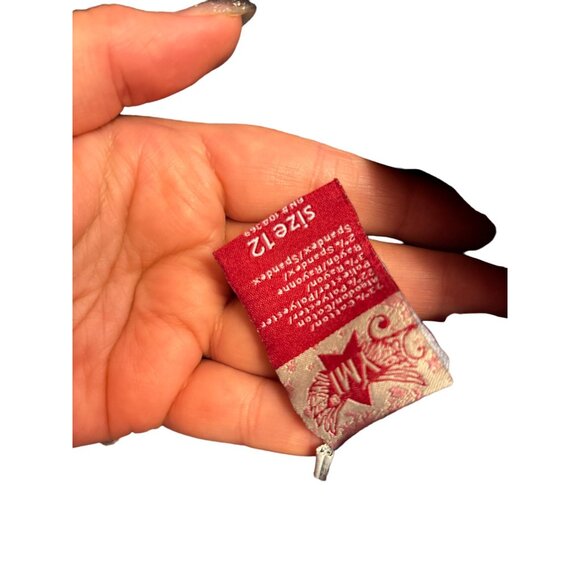 YMI Girls  Distressed Bootcut Jeans With Embroidered Pockets & Rhinestone Accent - Picture 7 of 7